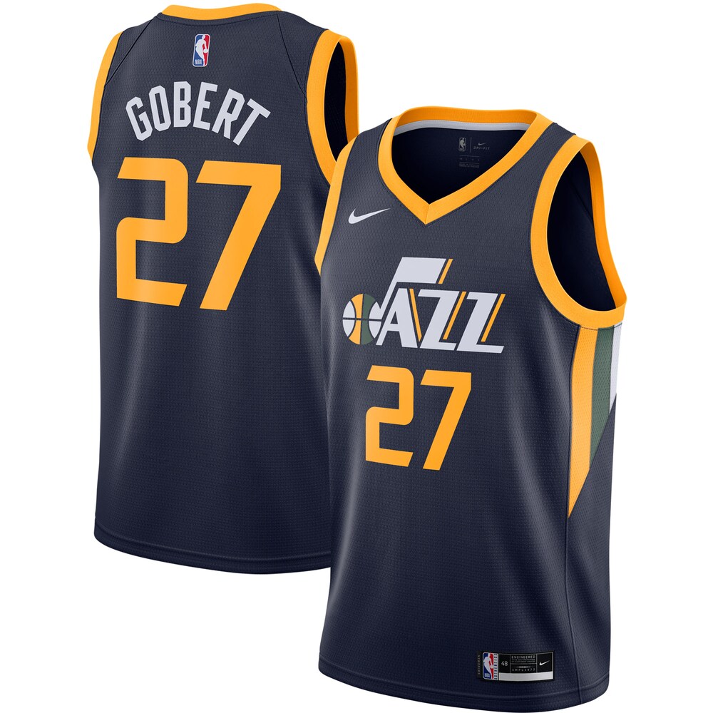 Rudy Gobert Utah Jazz 2020/21 Swingman Basketball Jersey - Navy - Icon Edition