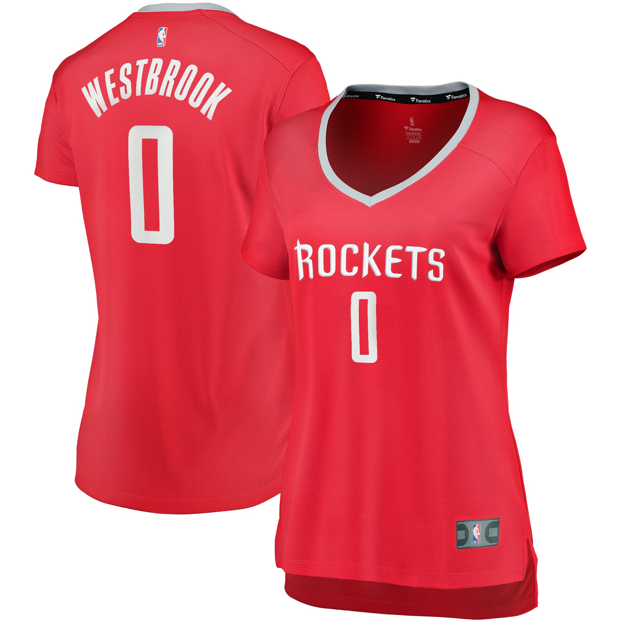 Russell Westbrook Houston Rockets Fanatics Women's Fast Break Replica Basketball Jersey Red - Icon Edition