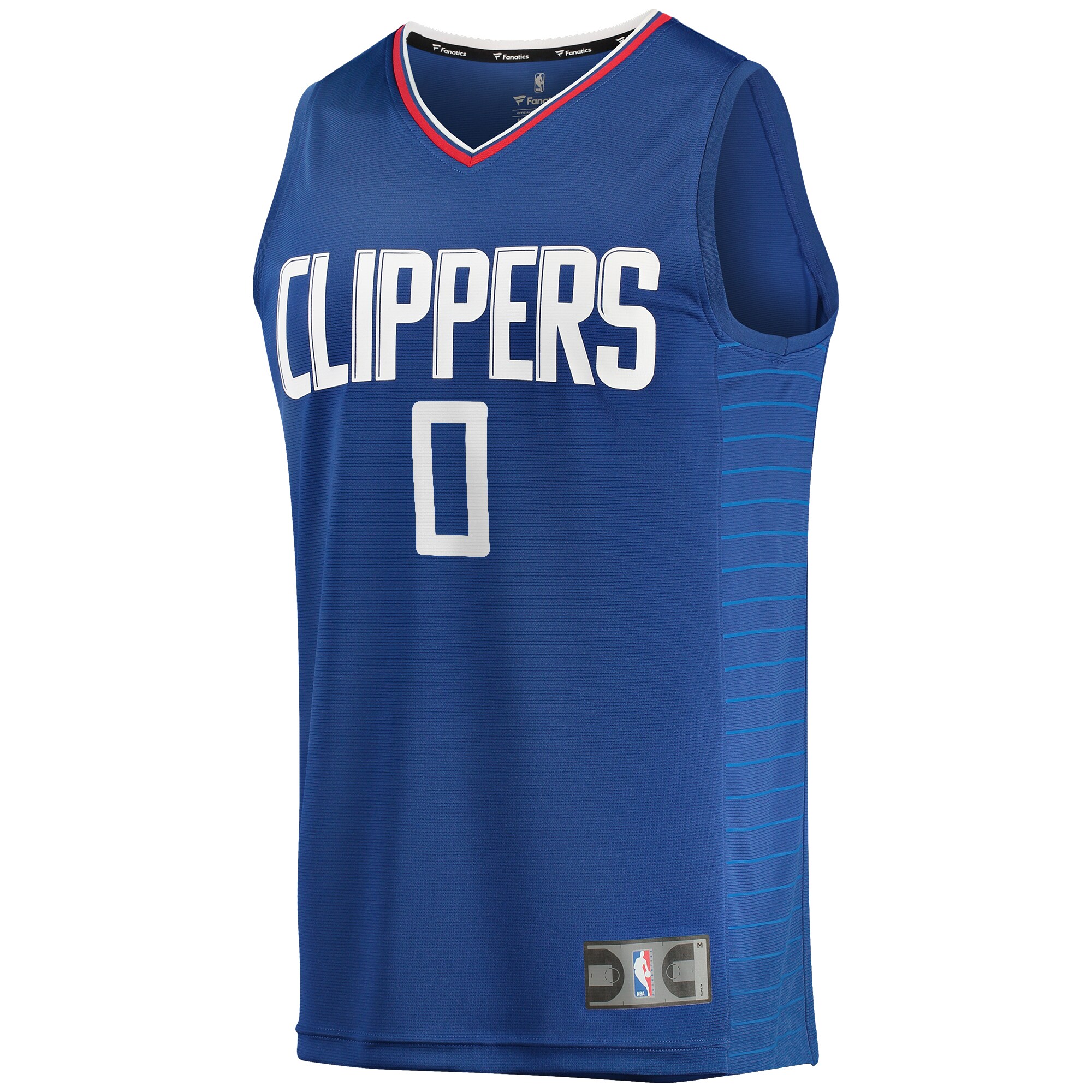Alternative view of Russell Westbrook La Clippers Fanatics Youth Fast Break Player Basketball Jersey – Icon Edition – Royal