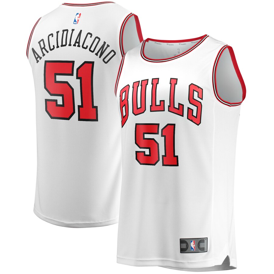 Ryan Arcidiacono Chicago Bulls Fanatics Branded Youth Fast Break Player Team Basketball Jersey - Association Edition - White