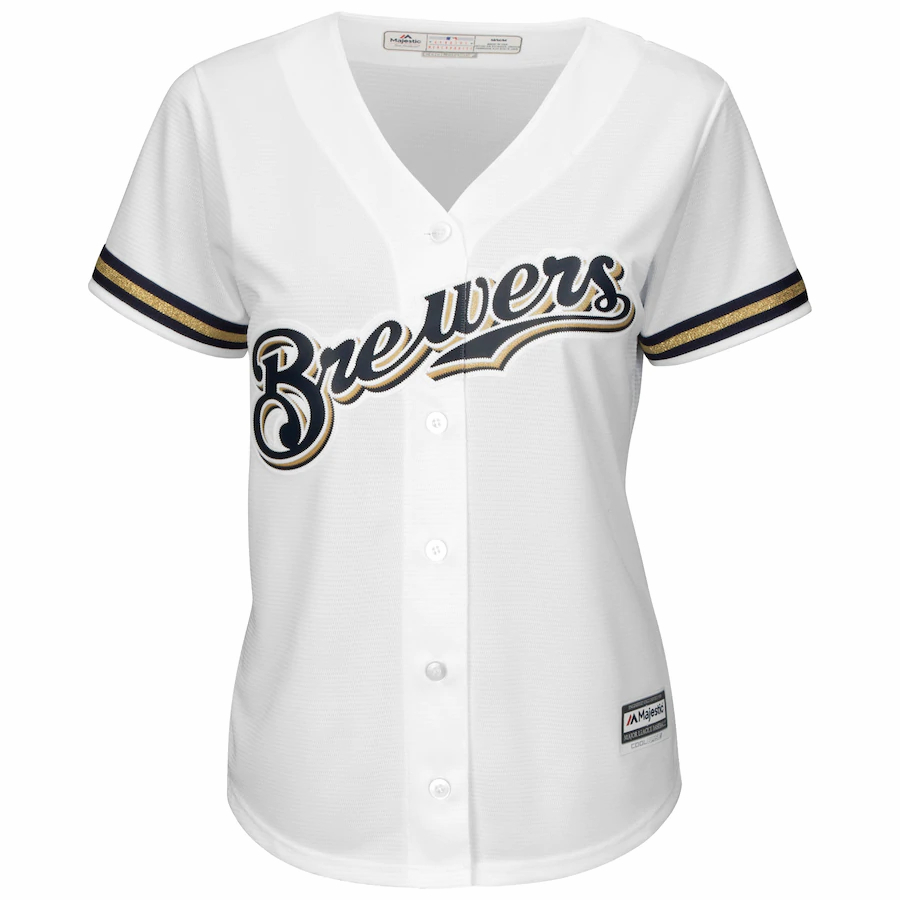 Alternative view of Ryan Braun Milwaukee Brewers Majestic Women's Alternate Cool Base Replica Player Baseball Jersey - White