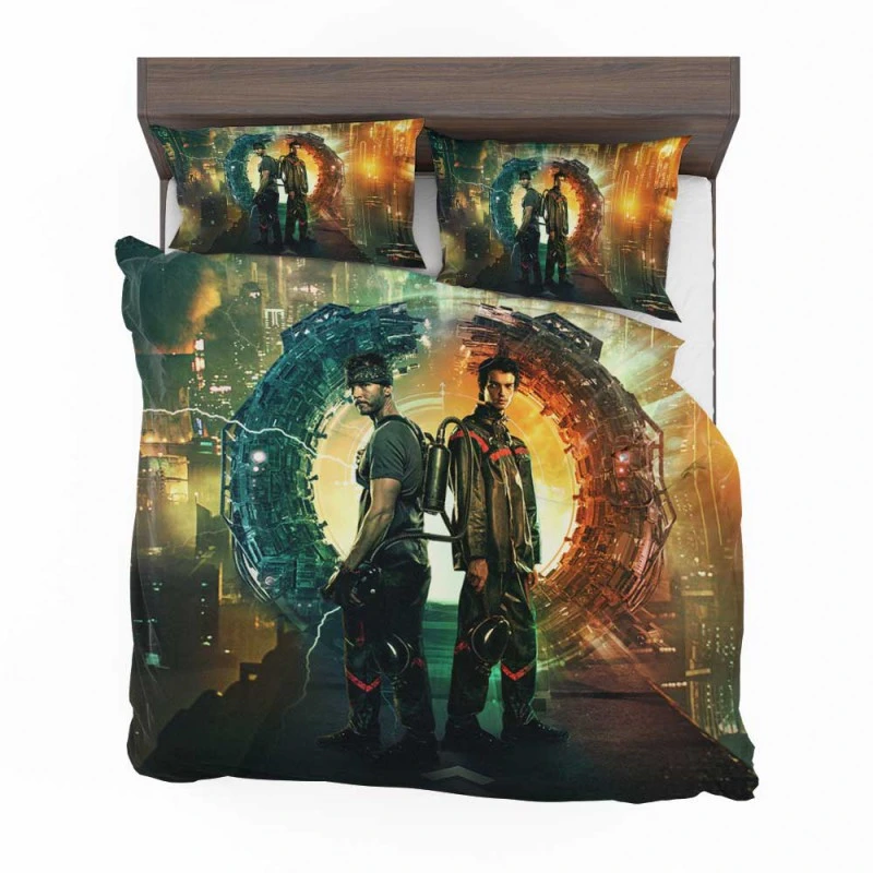 Alternative view of Ryan Kwanten Kodi Smit-McPhee In 2067 Movie Bedding Set - Custom Bedding Set