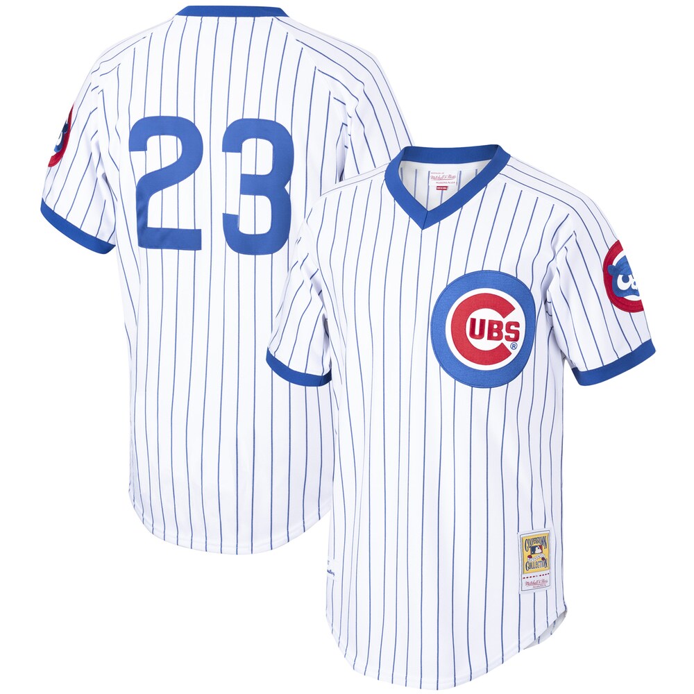 Ryne Sandberg Chicago Cubs Mitchell & Ness Cooperstown Collection Baseball Jersey - White