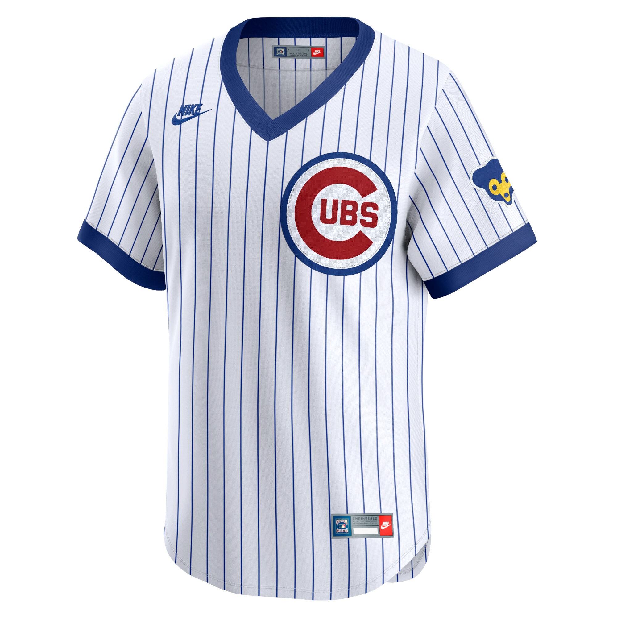Alternative view of Ryne Sandberg Chicago Cubs Throwback Cooperstown Limited Baseball Jersey - White