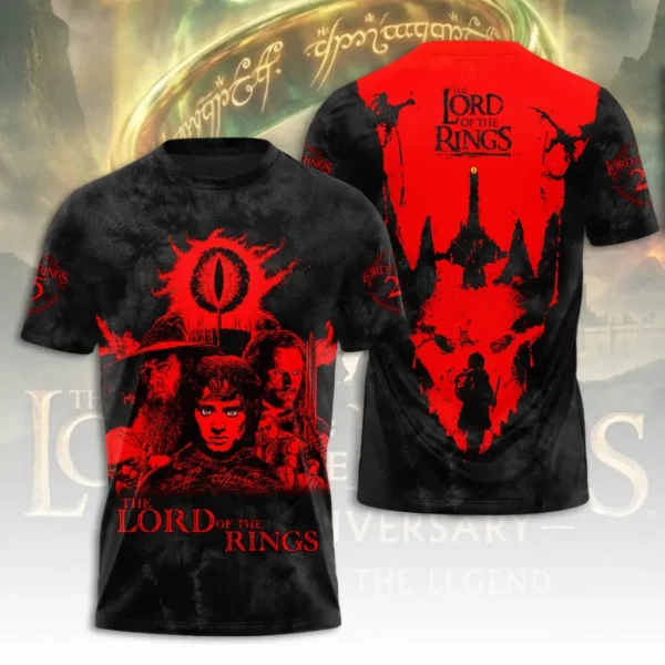 The Lord of the Rings 25th Anniversary AOP 3D T-Shirt