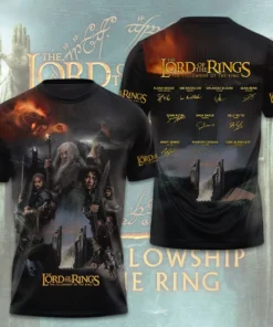 The Lord of the Rings 25th Anniversary AOP 3D T-Shirt