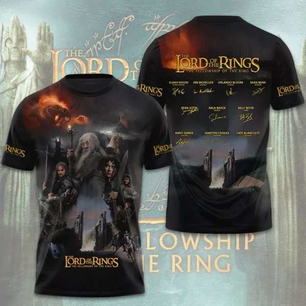 The Lord of the Rings 25th Anniversary AOP 3D T-Shirt