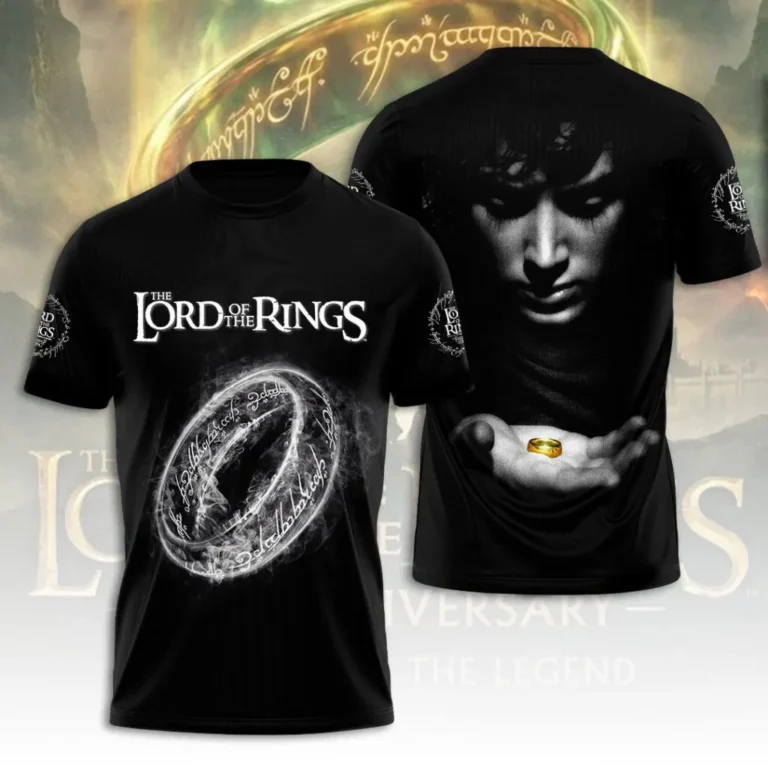 The Lord of the Rings 25th Anniversary AOP 3D T-Shirt