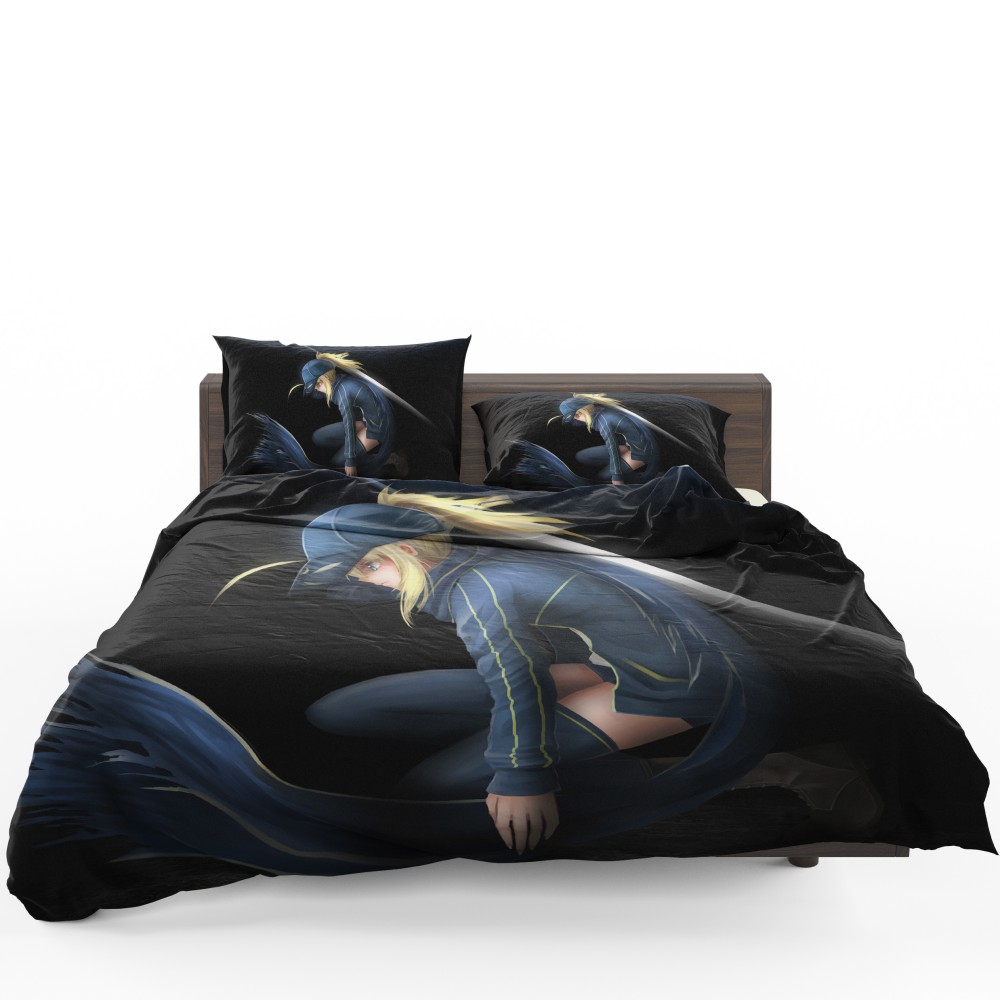 Saber Fate Grand Order Japanese Anime Bedding Set - Custom Bedding Set