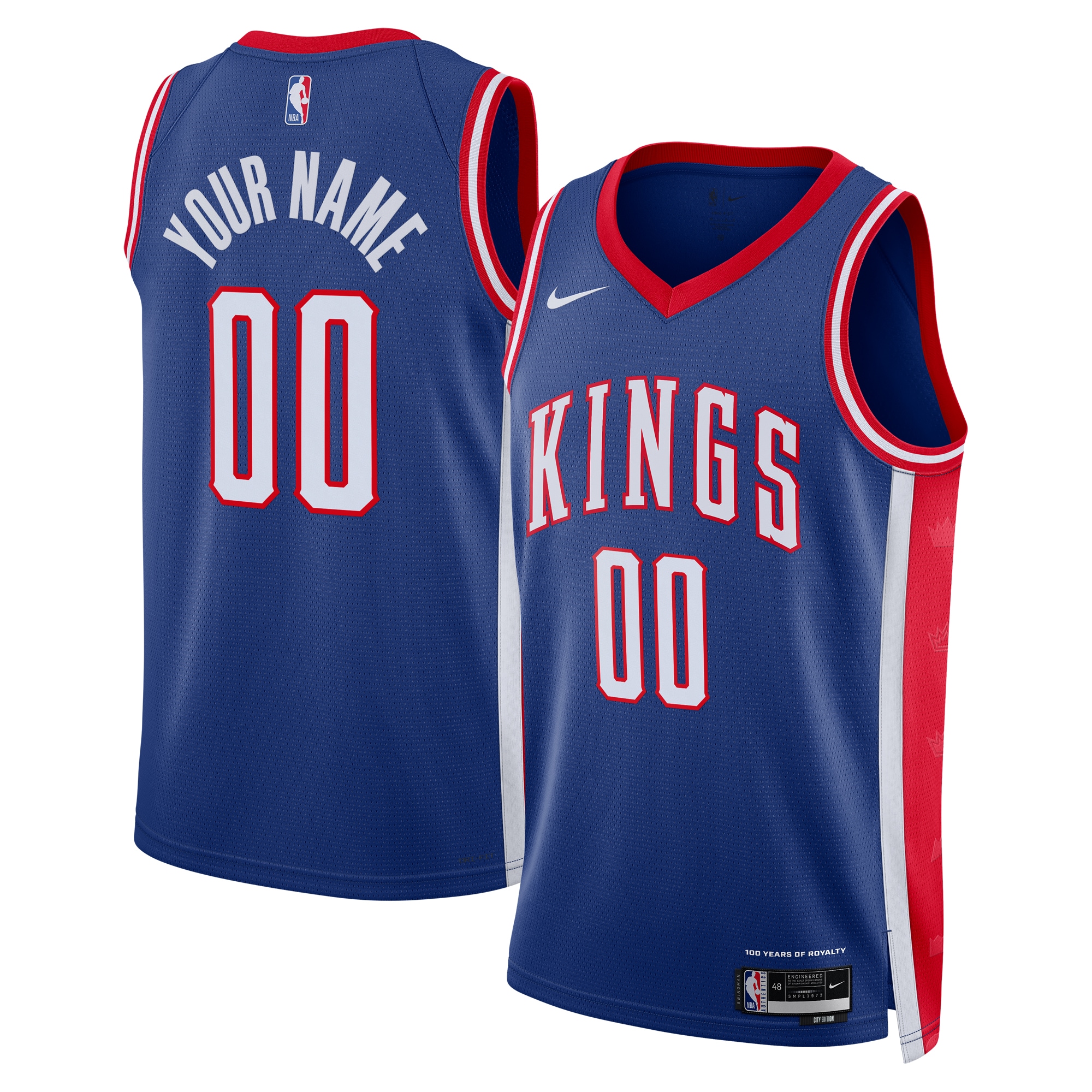 Sacramento Kings City Edition Swingman Basketball Jersey 2024 - Custom - Unisex - JS590 