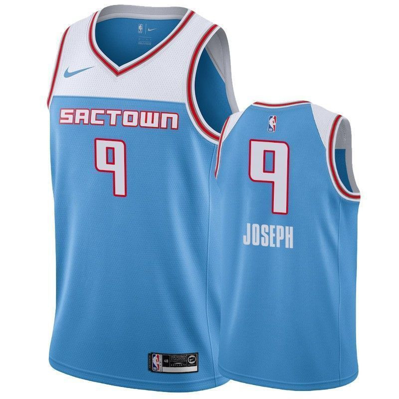 Sacramento Kings Cory Joseph 9 City Men's Basketball Jersey - JS846 