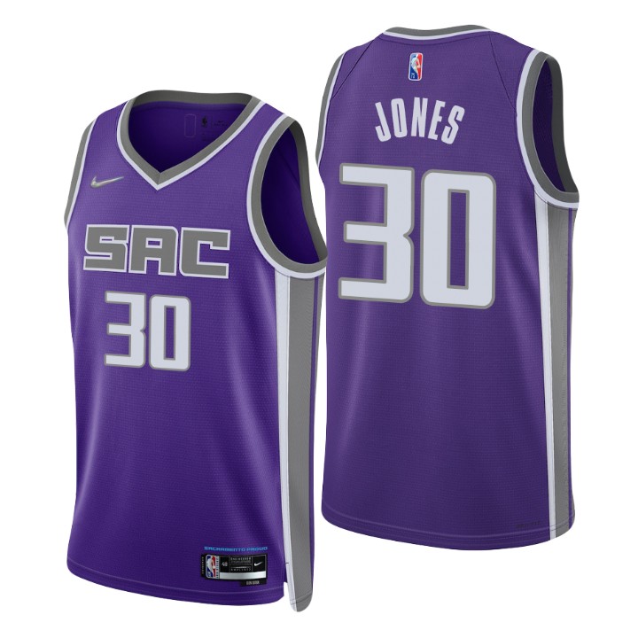 Sacramento Kings Damian Jones 75th Anniversary Basketball Jersey