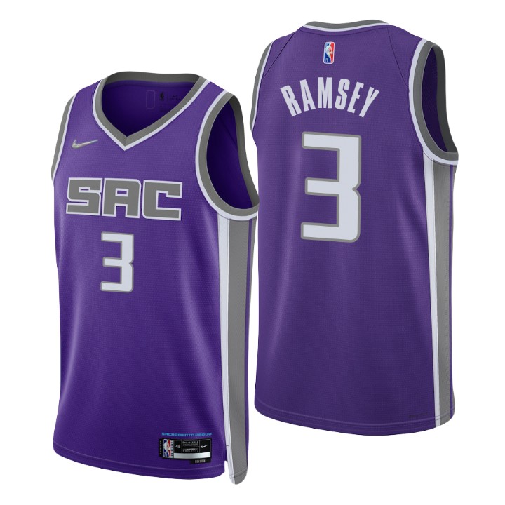 Sacramento Kings Jahmi'us Ramsey 75th Anniversary Basketball Jersey
