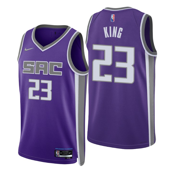 Sacramento Kings Louis King 75th Anniversary Basketball Jersey