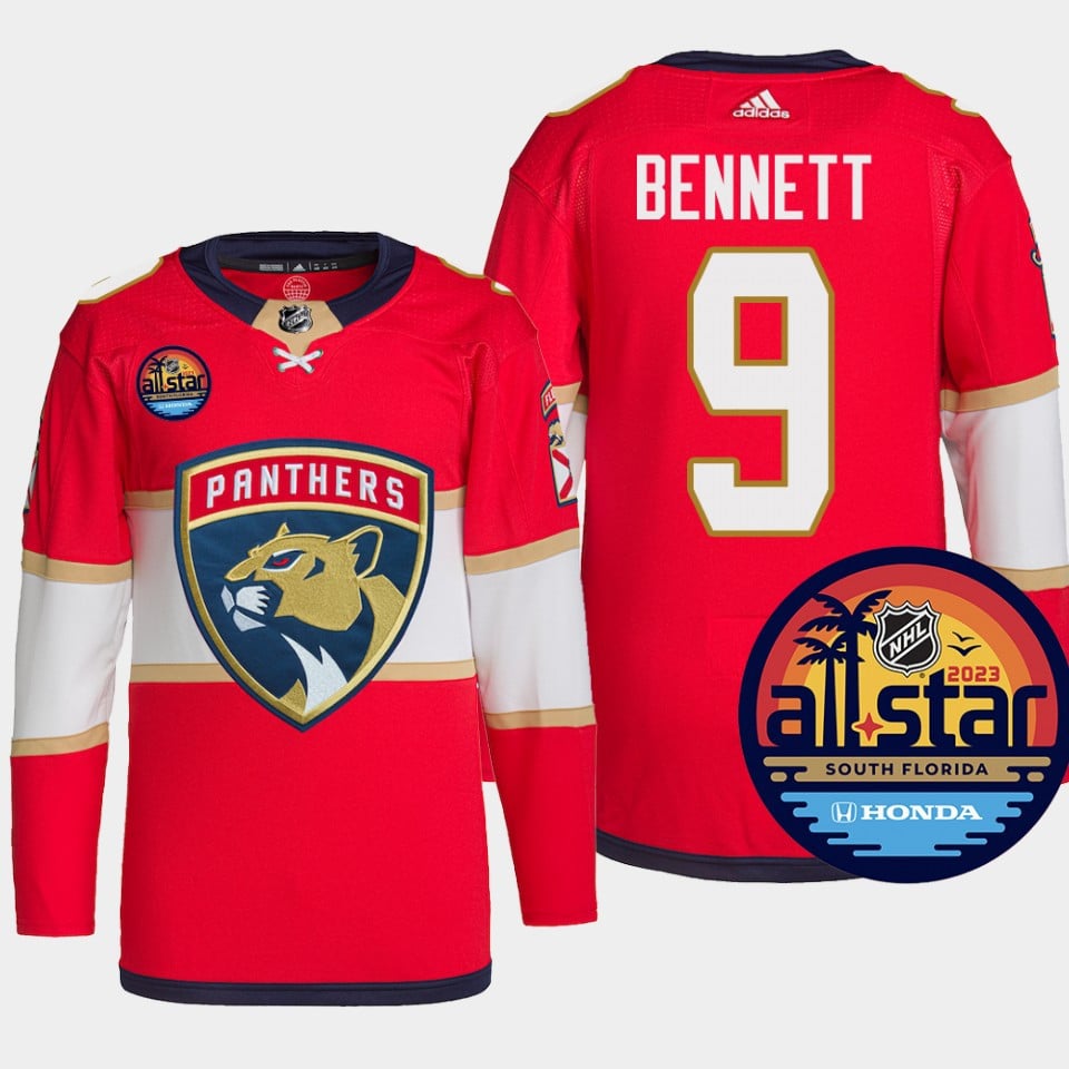 Sam Bennett 9 Florida Panthers 2023 All-Star Game Hockey Jersey Red Equipment - JS208 