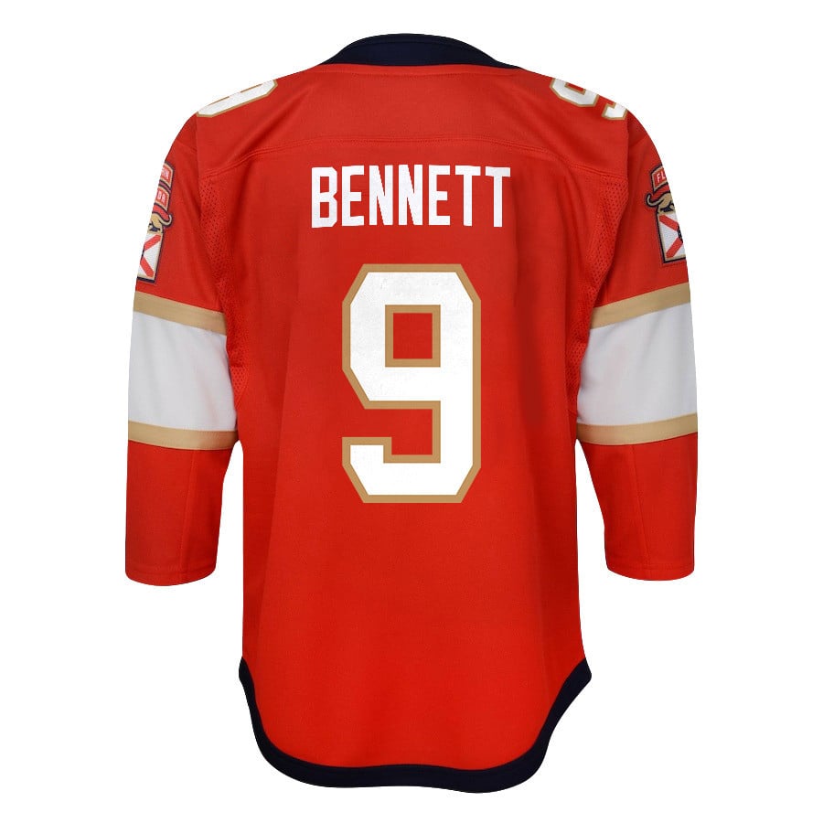 Sam Bennett 9 Florida Panthers 2024 STANLEY CUP Final Youth Home Breakaway Hockey Jersey - Red - JS309 