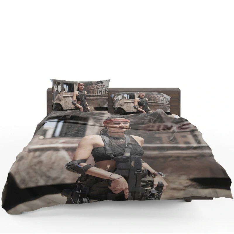 Samantha Jo As Chambers In The Movie Army Of The Dead Bedding Set - Custom Bedding Set