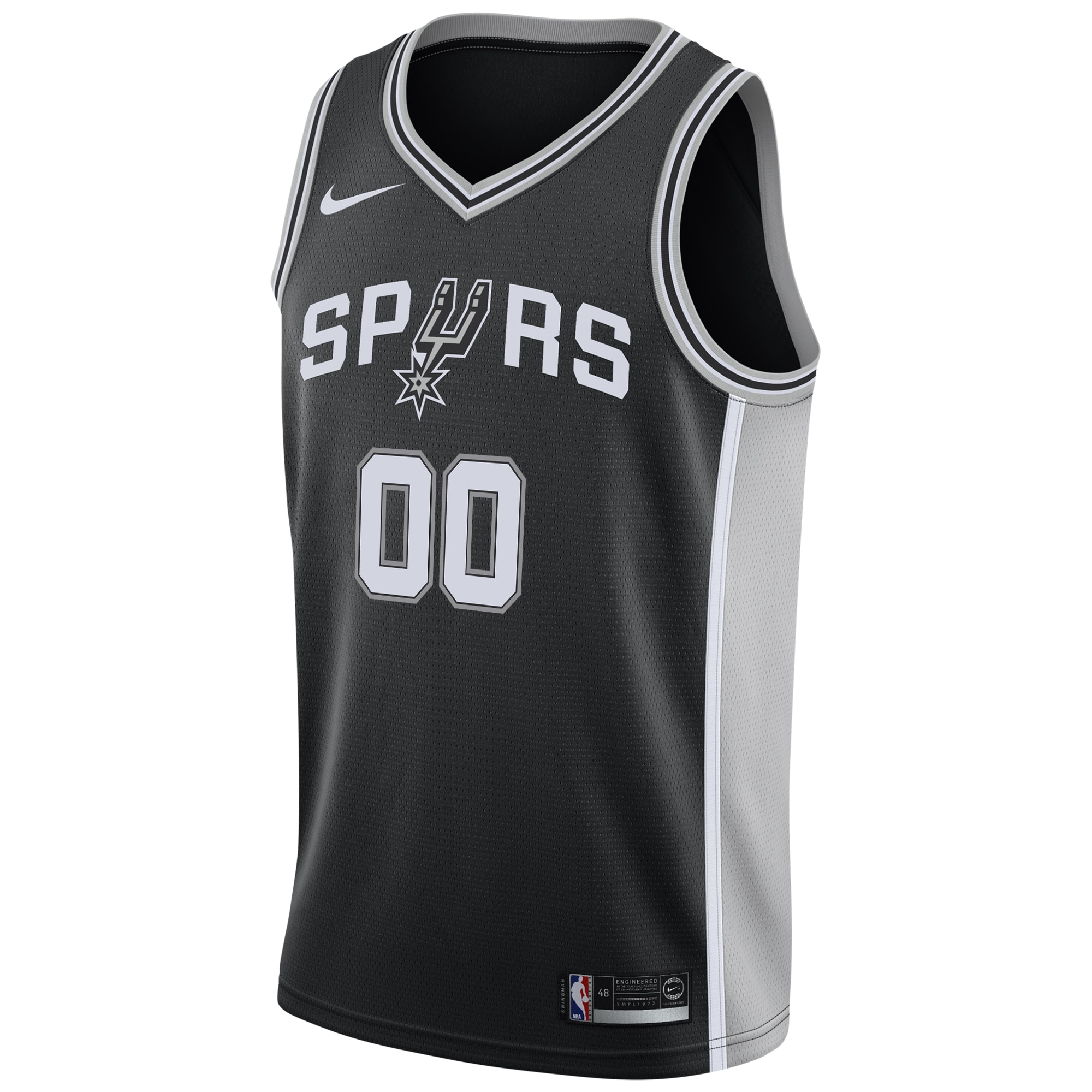 Alternative view of San Antonio Spurs Icon Swingman Basketball Jersey - Custom - Youth - JS132 