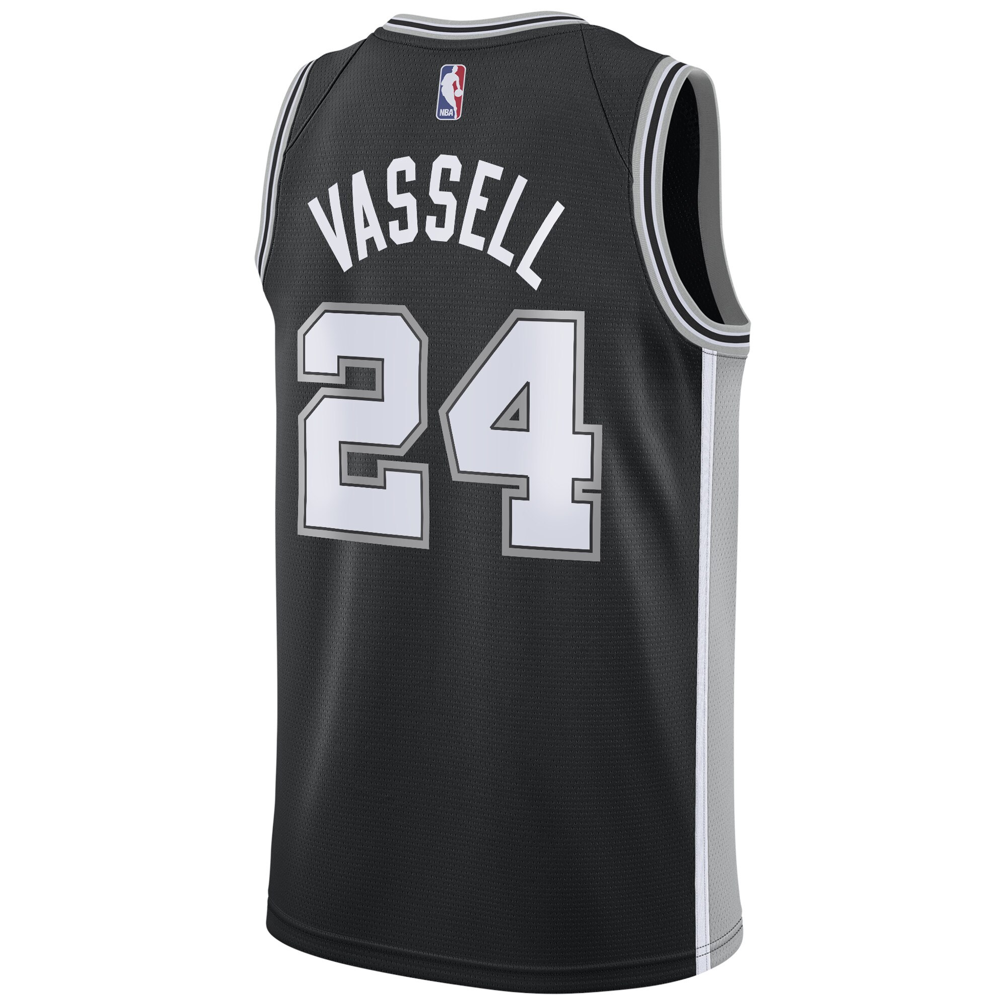 Alternative view of San Antonio Spurs Icon Swingman Basketball Jersey - Devin Vassell - Mens - JS197 