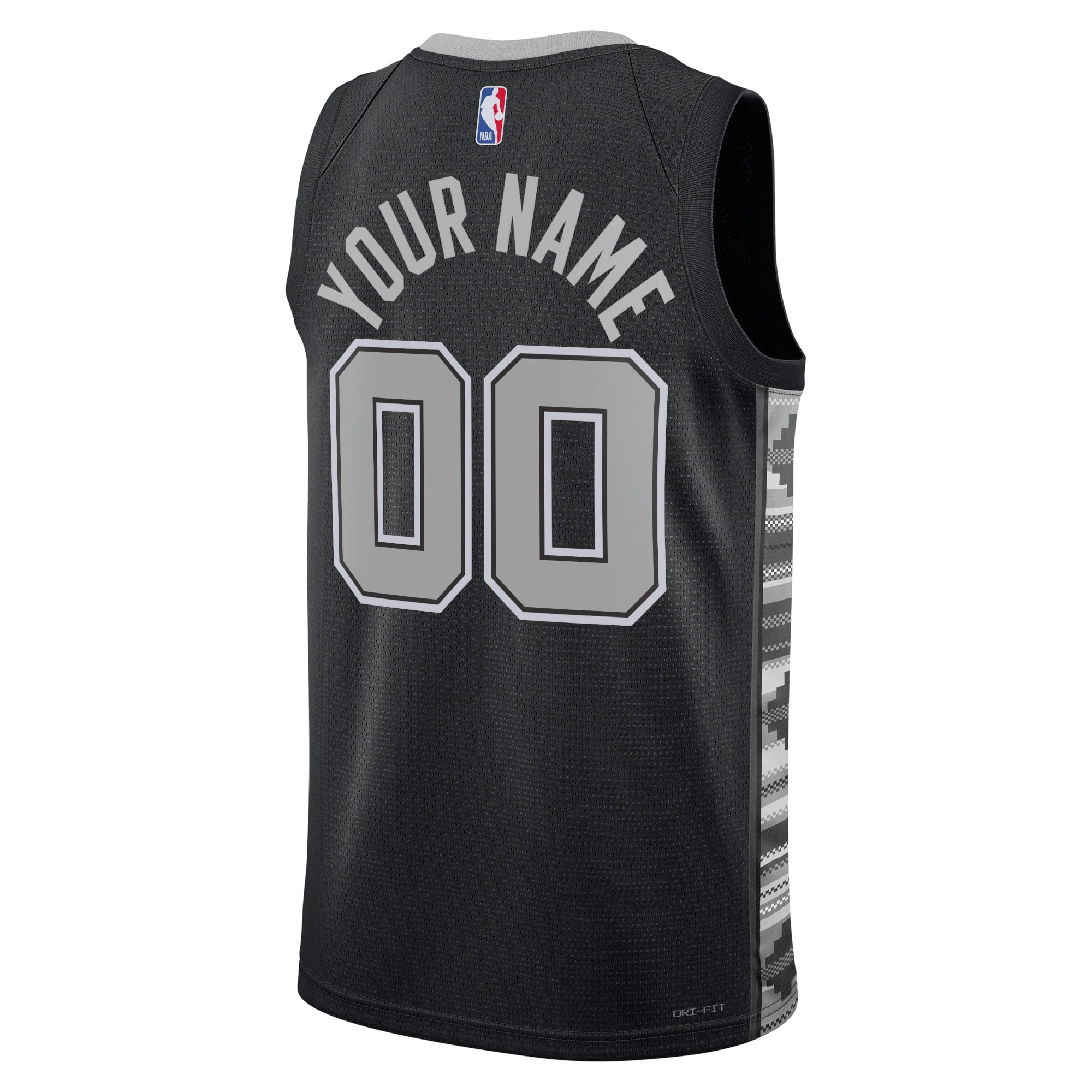 Alternative view of San Antonio Spurs Jordan Statement Swingman Basketball Jersey - Custom - Unisex - JS949 
