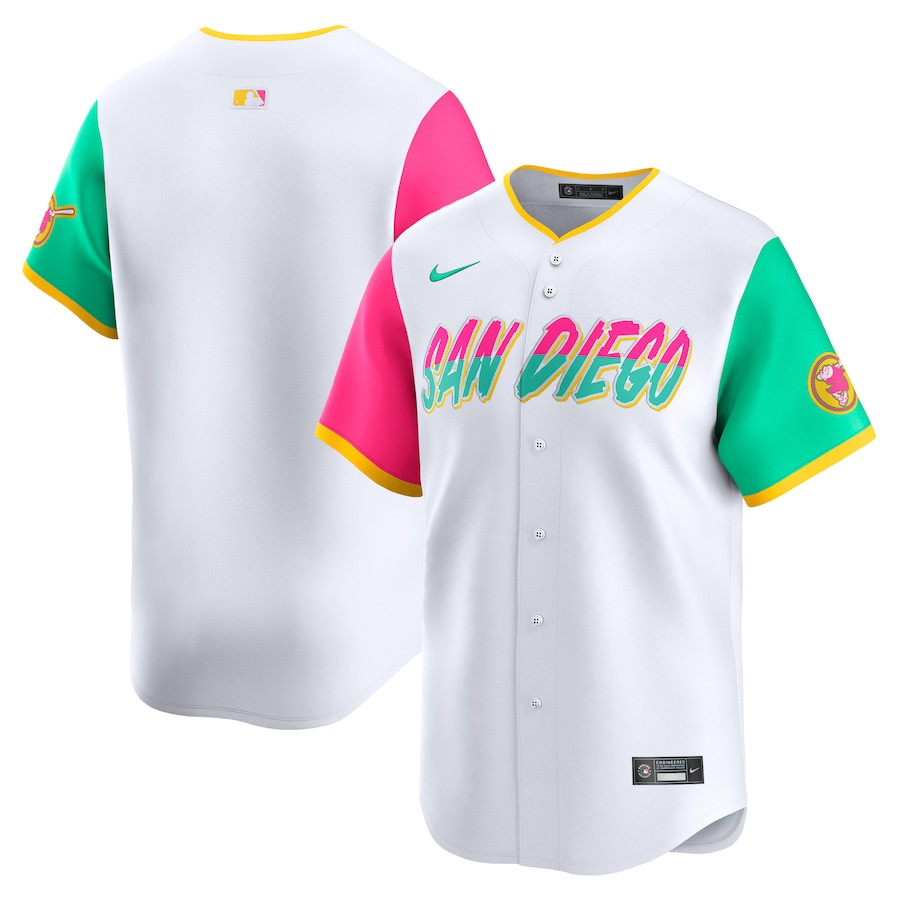 San Diego Padres City Connect Limited Men Baseball Jersey - White 