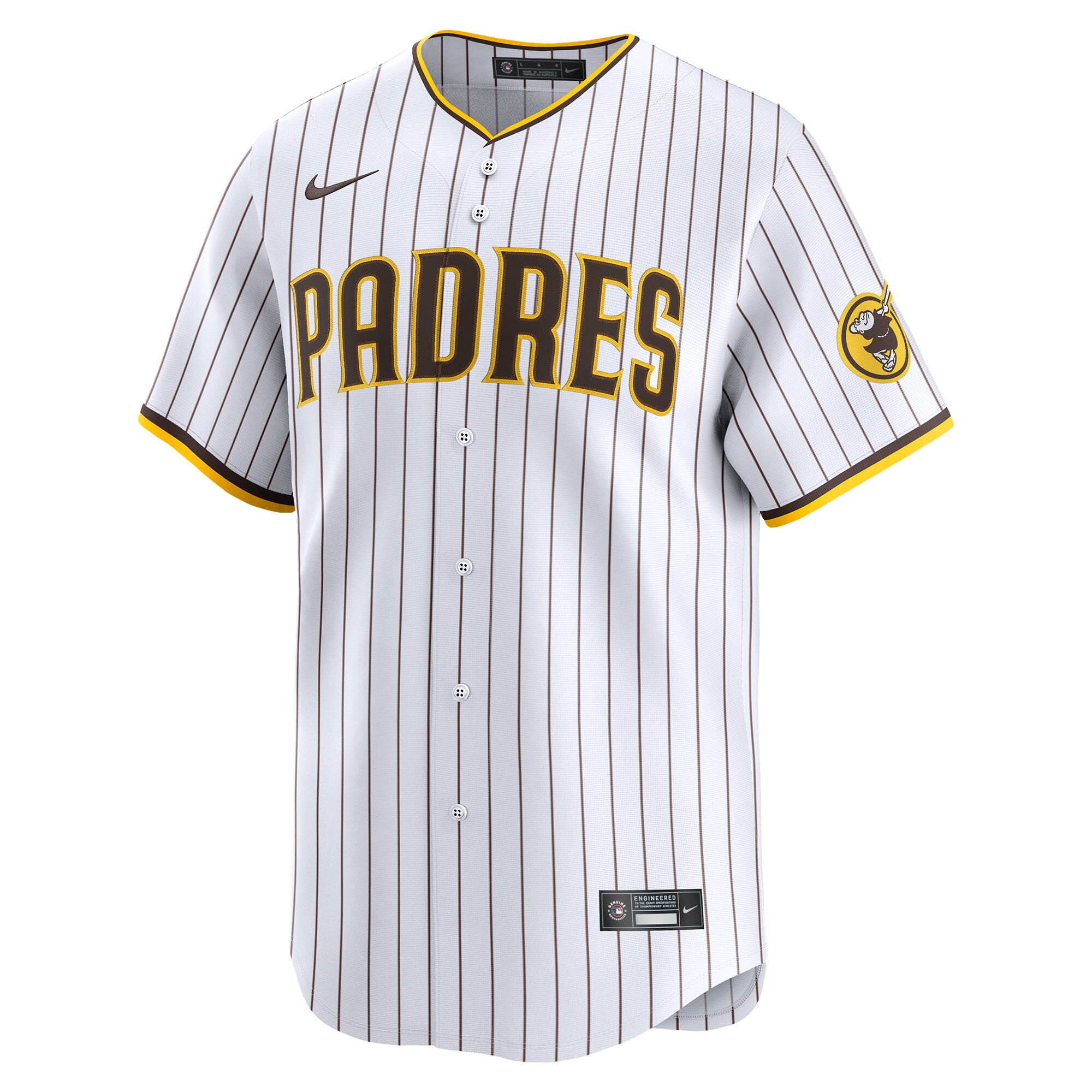 Alternative view of San Diego Padres Home Limited Baseball Jersey - White