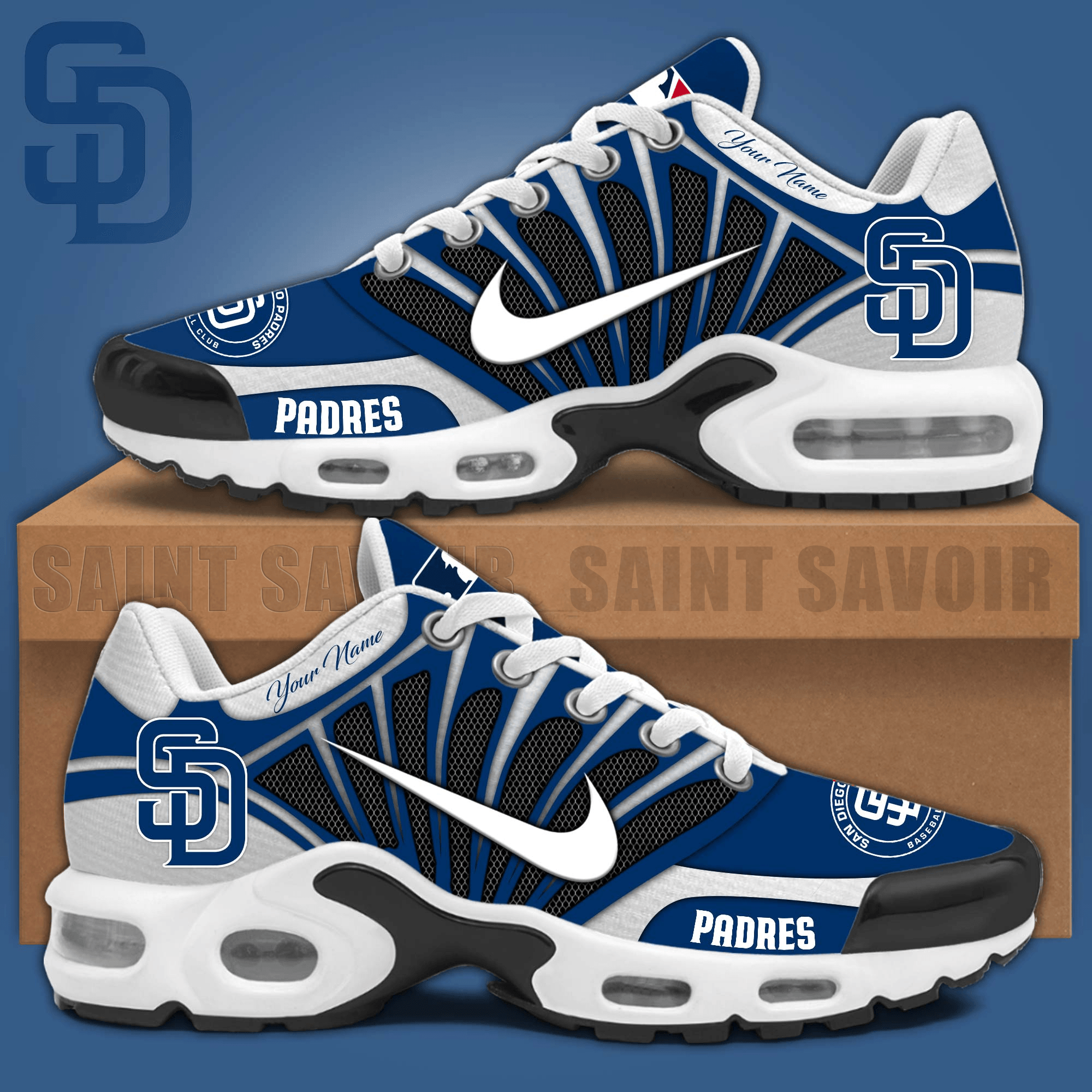 San Diego Padres Mlb Air Max Plus Shoes