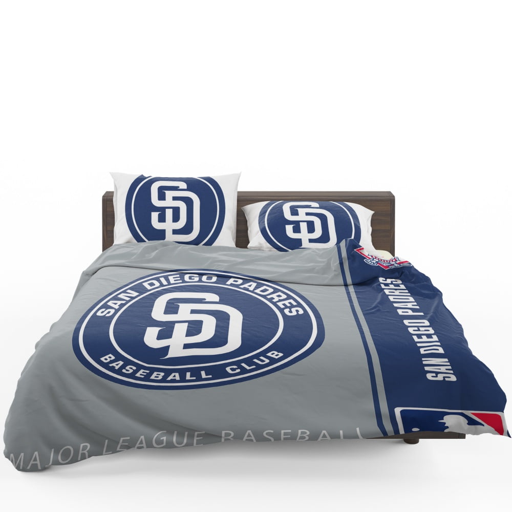 San Diego Padres MLB Baseball National League Bedding Set - Custom Bedding Set