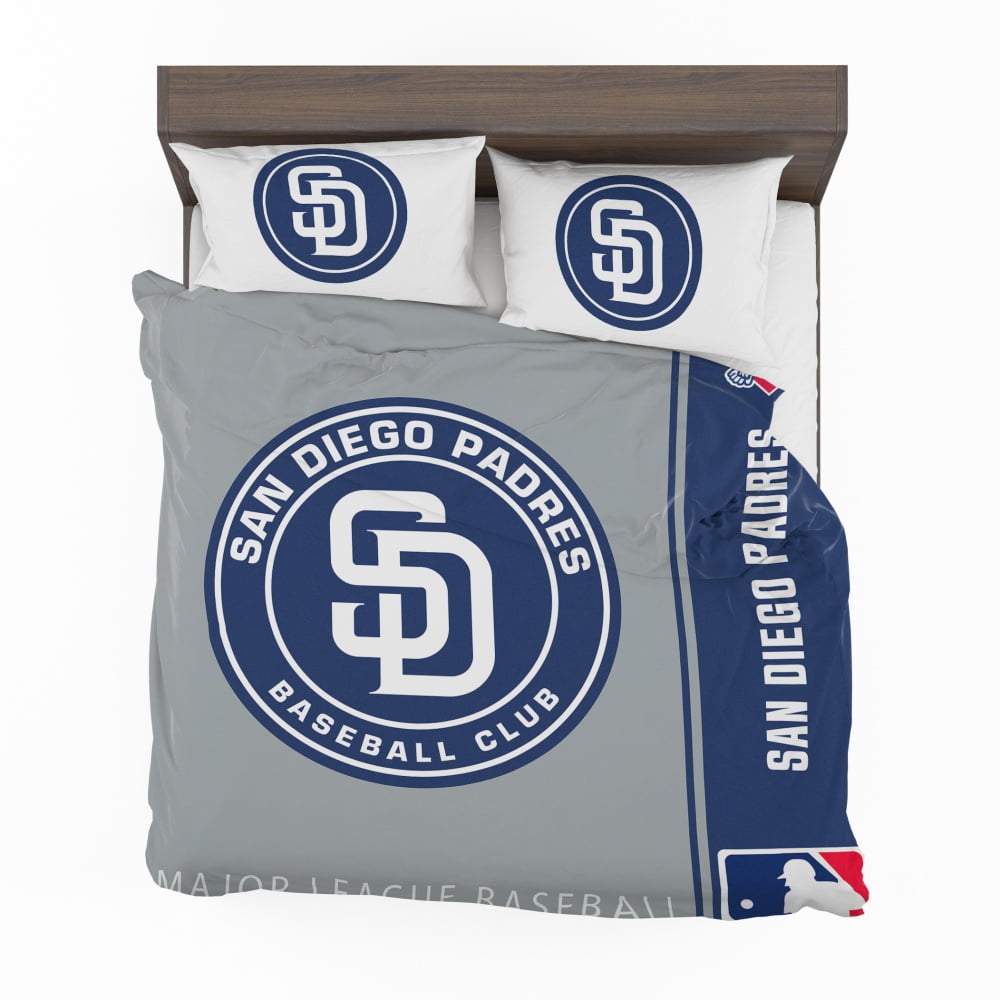 Alternative view of San Diego Padres MLB Baseball National League Bedding Set - Custom Bedding Set