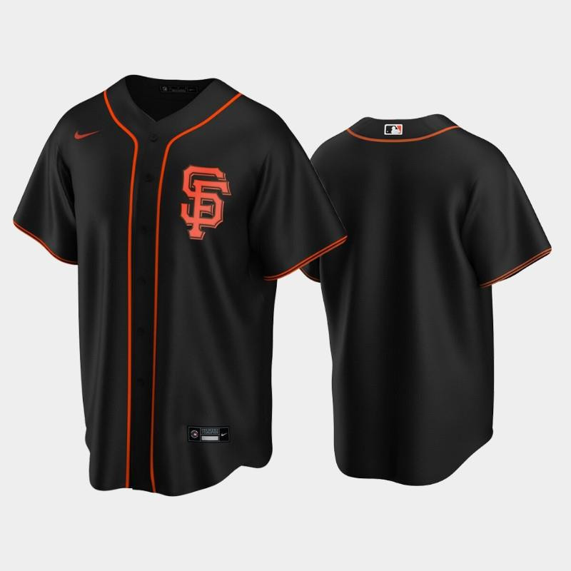 San Francisco Giants Black Alternate Baseball Jersey Baseball Jersey 