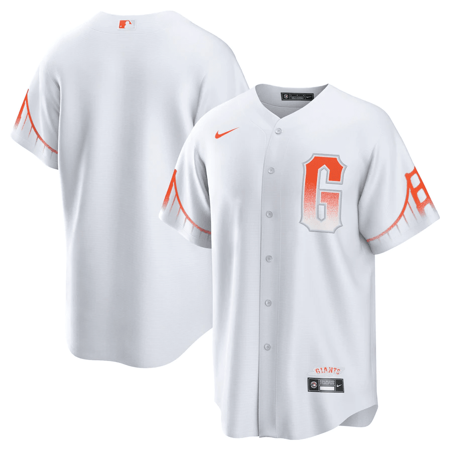 San Francisco Giants City Connect Men Baseball Jersey - White 