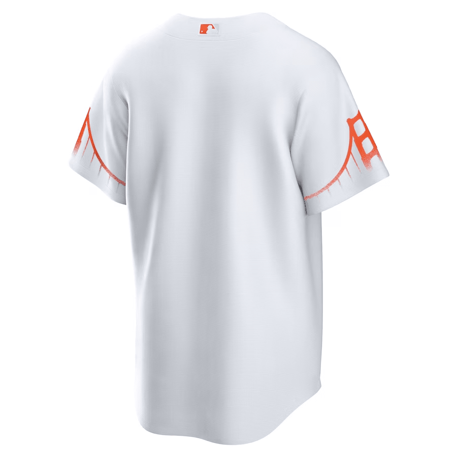 Alternative view of San Francisco Giants City Connect Men Baseball Jersey - White 