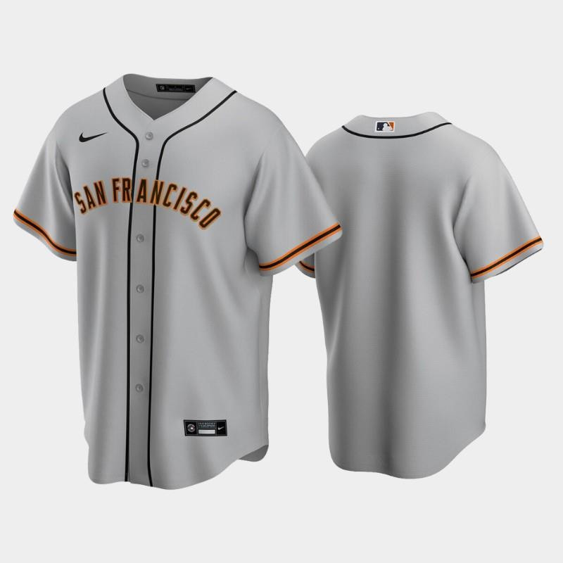 San Francisco Giants Gray Road Baseball Jersey Baseball Jersey 