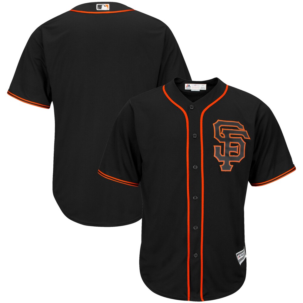 San Francisco Giants Majestic Big & Tall Cool Base Team Jersey - Black