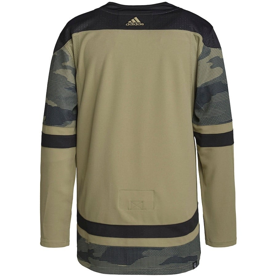 Alternative view of San Jose Sharks Military Appreciation Team Practice Men Hockey Jersey - Camo - JS966 