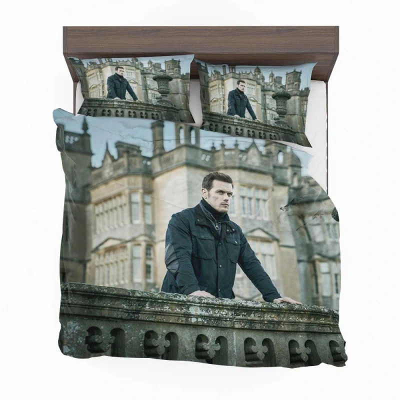 Alternative view of SAS Red Notice Movie Sam Heughan Bedding Set - Custom Bedding Set