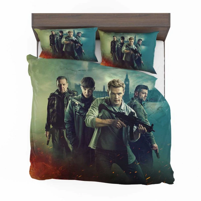Alternative view of SAS Red Notice Movie Tom Wilkinson Bedding Set - Custom Bedding Set