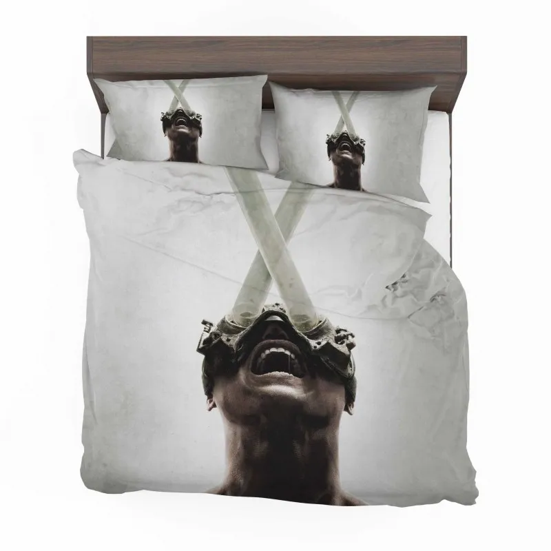 Alternative view of Saw X Deadly Puzzle Bedding Set - Custom Bedding Set