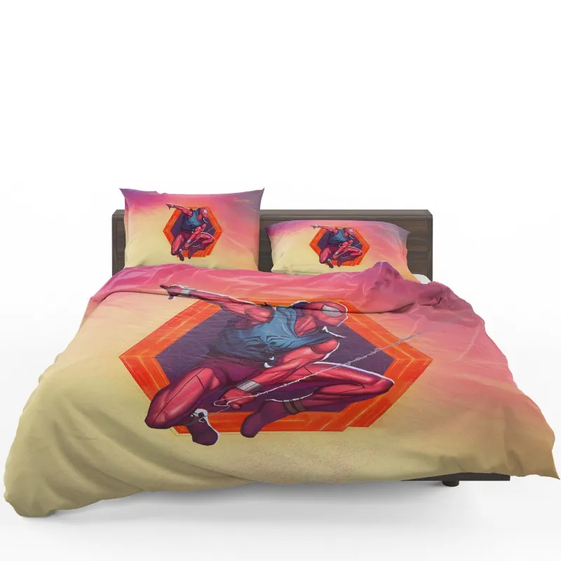 Scarlet SpiderMan Web Of Intrigue Bedding Set - Custom Bedding Set