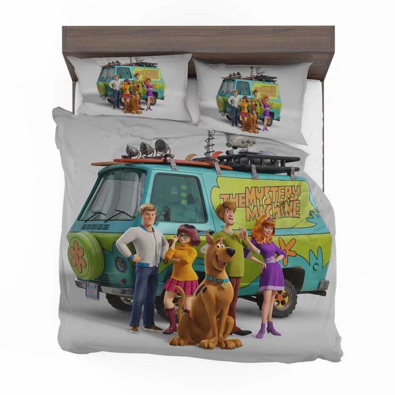 Alternative view of Scoob Movie Poster Scooby-Doo Bedding Set - Custom Bedding Set