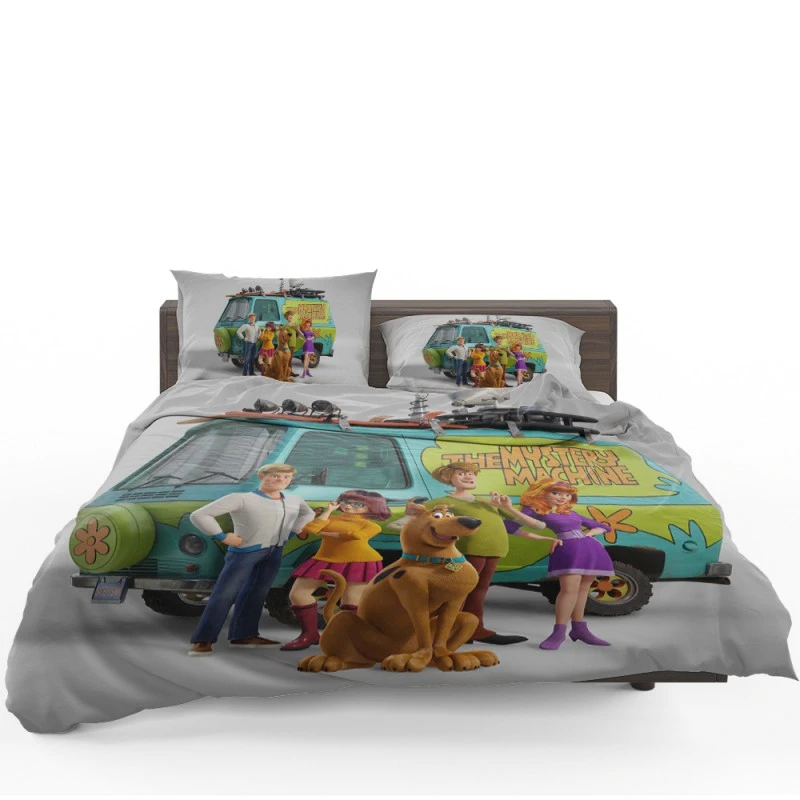 Scoob Movie Poster Scooby-Doo Bedding Set - Custom Bedding Set