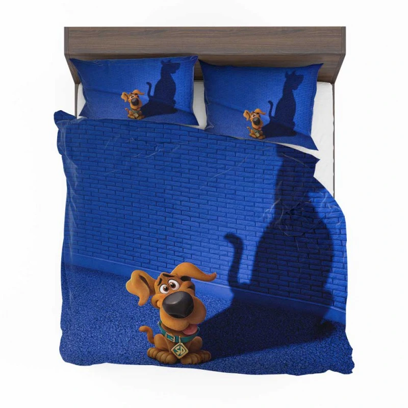 Alternative view of Scoob Movie Shadow Puppy Bedding Set - Custom Bedding Set
