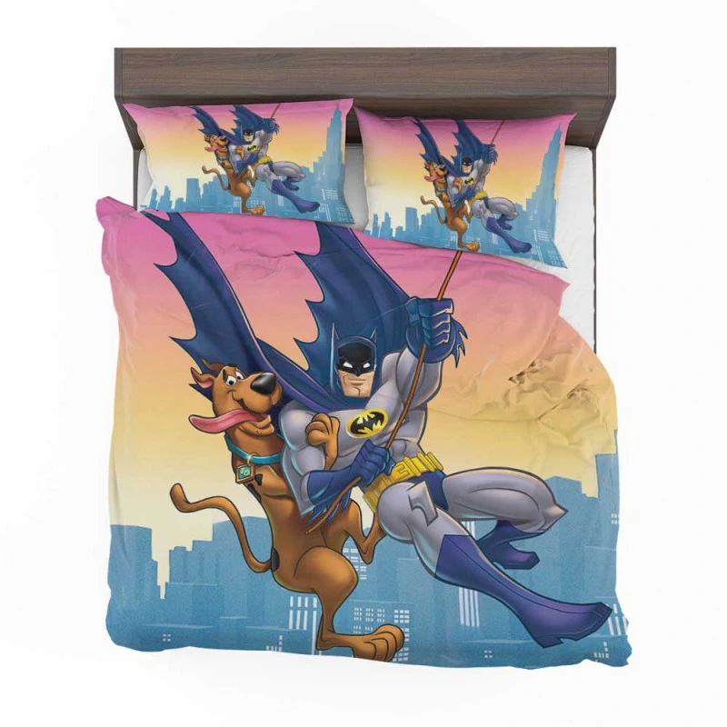 Alternative view of Scooby-Doo & Batman The Brave And The Bold Movie Bedding Set - Custom Bedding Set