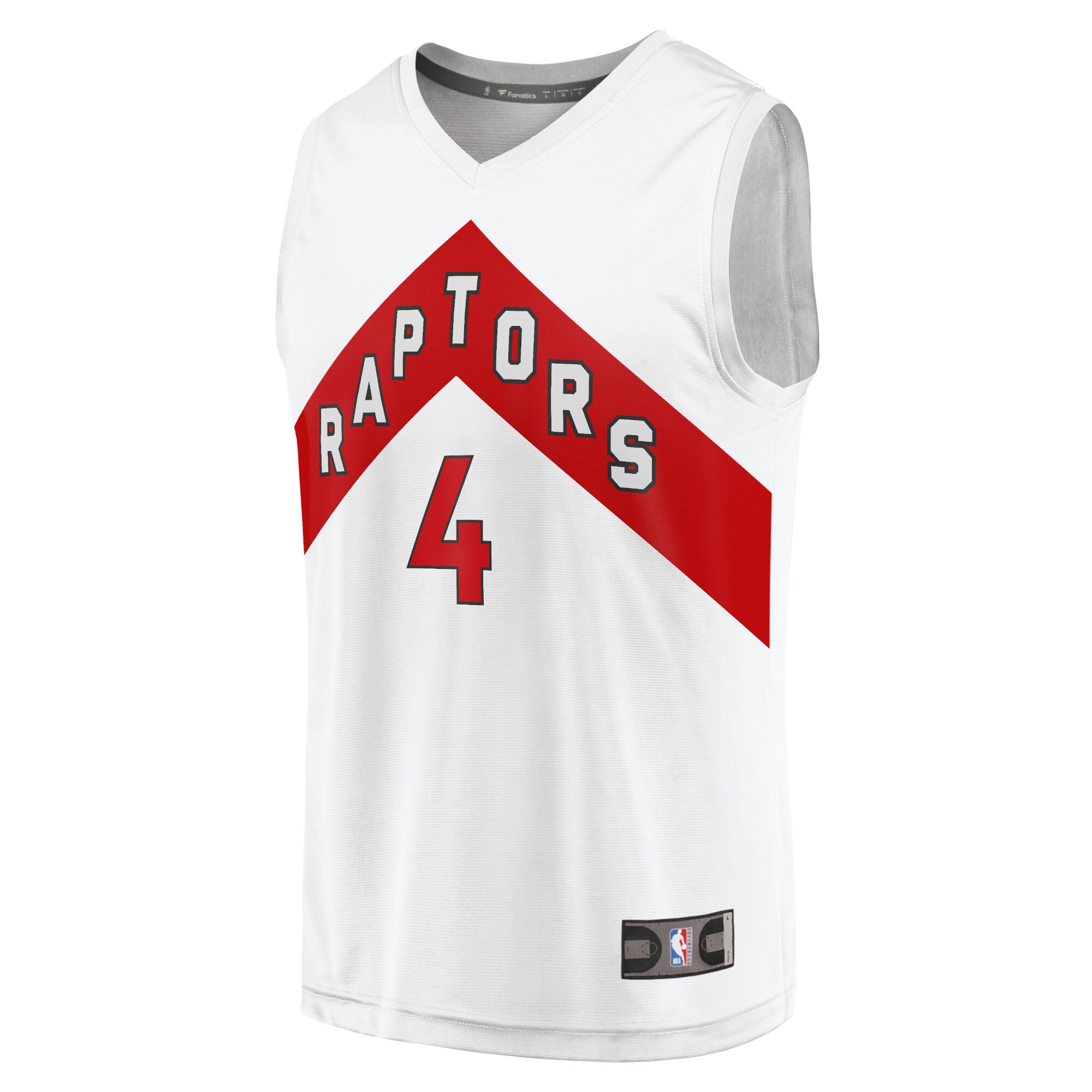 Alternative view of Scottie Barnes Toronto Raptors Fanatics Youth Fast Break Player Basketball Jersey White - Association Edition