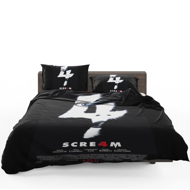 Scream 4 Movie Bedding Set - Custom Bedding Set