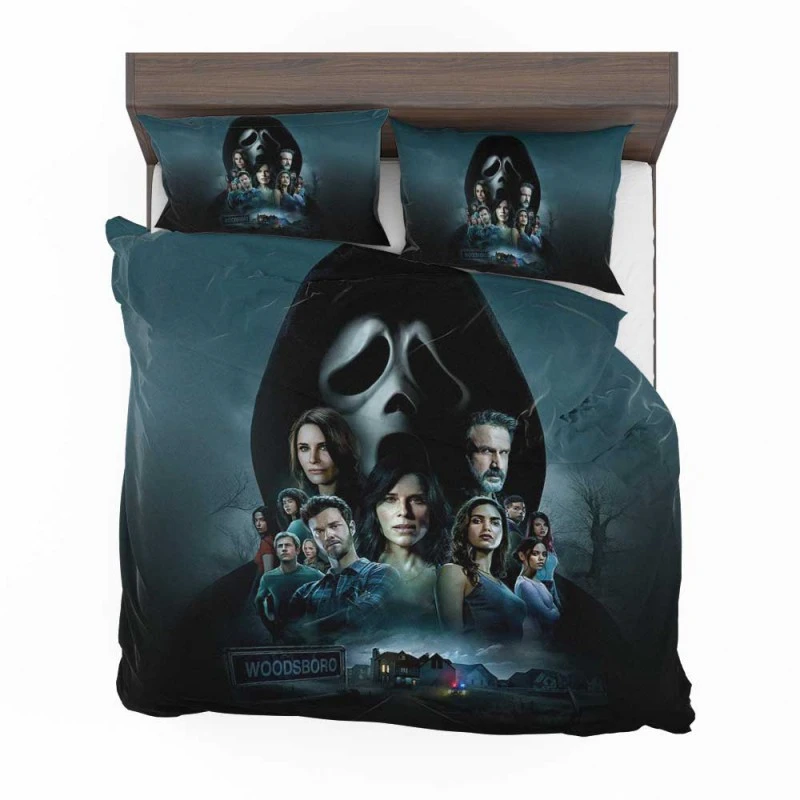Alternative view of Scream Movie Poster Bedding Set - Custom Bedding Set