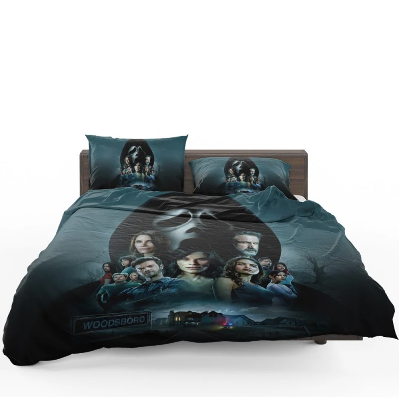 Scream Movie Poster Bedding Set - Custom Bedding Set