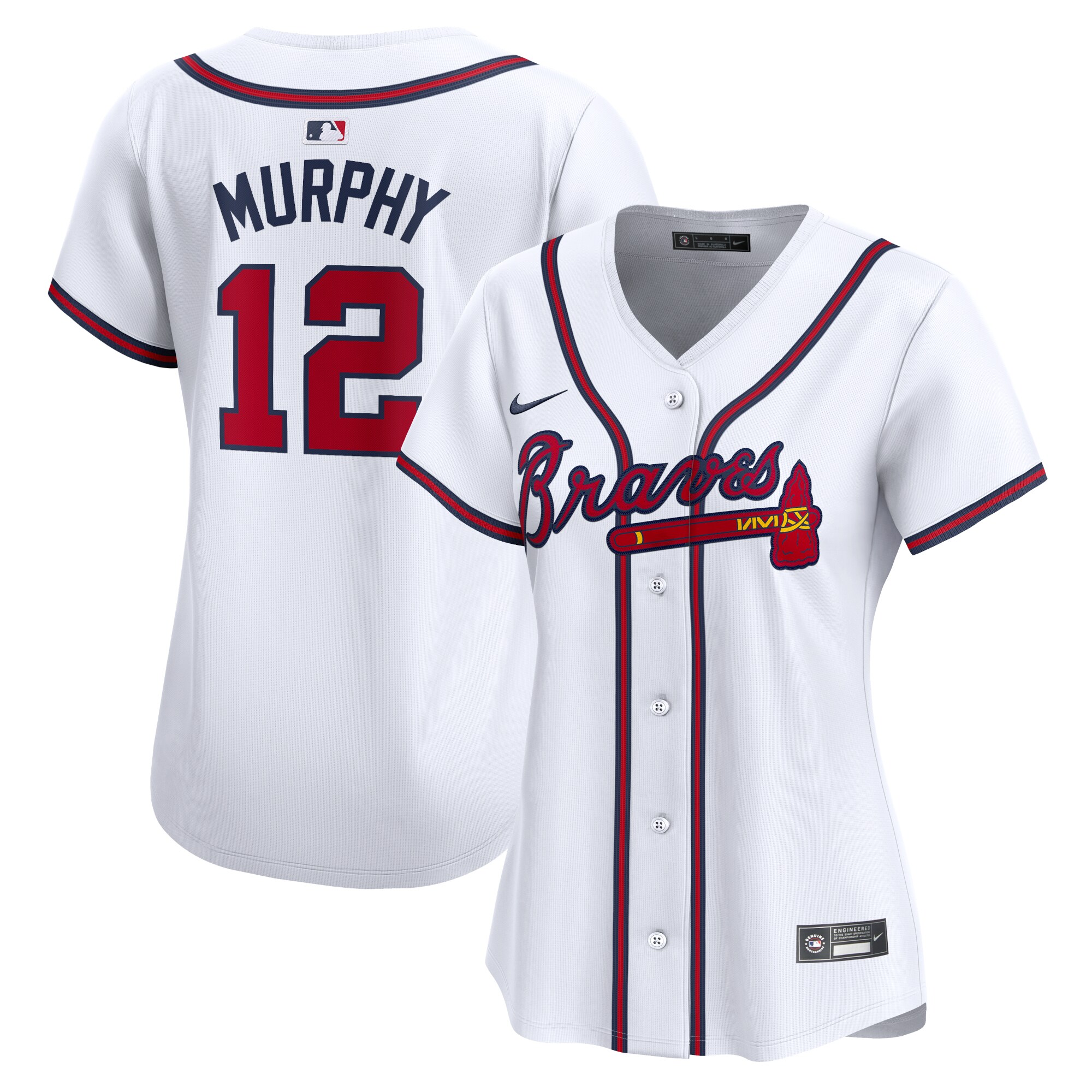 Sean Murphy Atlanta Braves Women's Home Limited Player Baseball Jersey - White