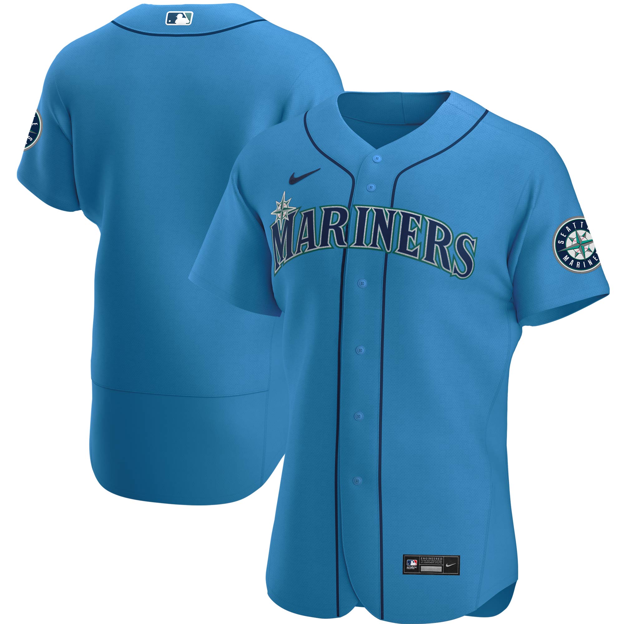 Seattle Mariners Alternate Authentic Team Baseball Jersey - Royal