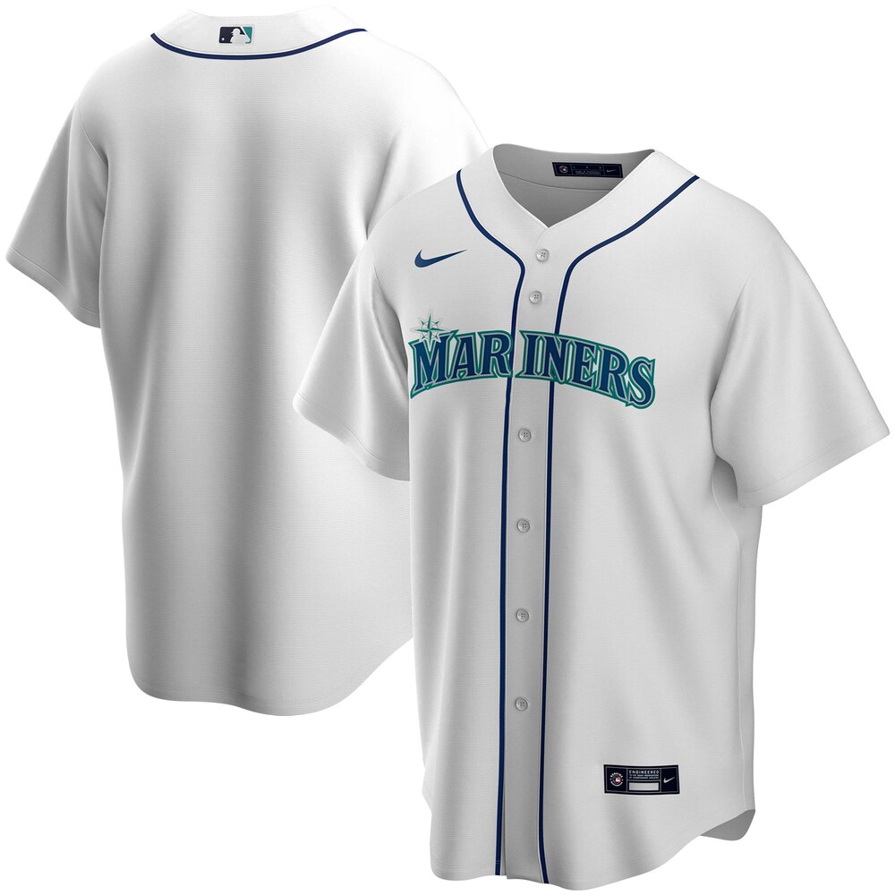 Seattle Mariners Home 2020 Team Baseball Jersey - White Color